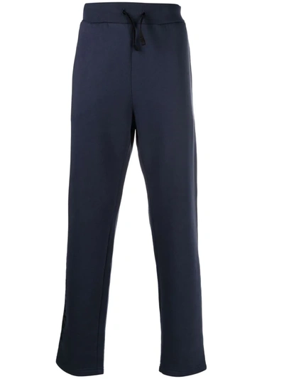 Alyx Drawstring-waist Cotton-blend Track Trousers In Blau