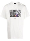Throwback It's Over Print T-shirt In Weiss