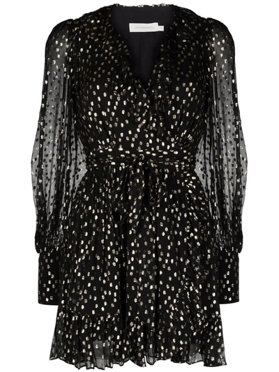 lurex dot mini dress Polka Dots Lurex Dot Mini Dress Edikted Women's Brielle Polka Dot Lace Mini  Dress Black