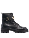 Liu •jo Pink 127 Ankle Boots In Schwarz