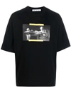 Off-white Caravaggio-print T-shirt In Black