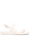 Ancient Greek Sandals Afros Scalloped-strap Sandals In Nude