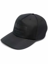 Alexander Mcqueen Graffiti-print Baseball Cap In 1000 Black