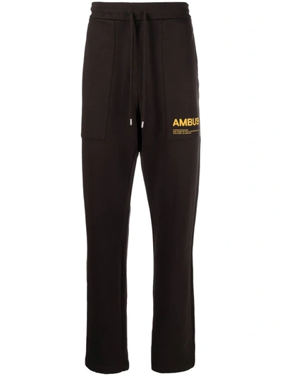 Ambush Brown Cotton Jogging Pants