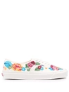 Vans Anaheim Factory Authentic 44 Floral-print Sneakers In Weiss