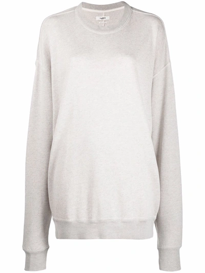 Isabel Marant Étoile Crew-neck Sweatshirt In Nude