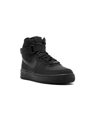 Nike Kids' Air Force 1 High Gs Trainers In Black