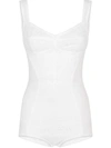 Dolce & Gabbana Sleeveless Jumpsuit In White
