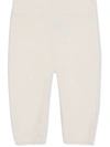 Dolce & Gabbana Knitted Cashmere Pants In White