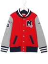 MIKI HOUSE EMBROIDERED LETTERMAN JACKET