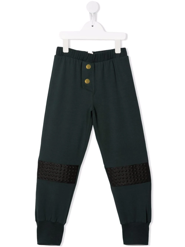 WAUW CAPOW by BANGBANG Ellis colour-block jersey shorts - Yellow