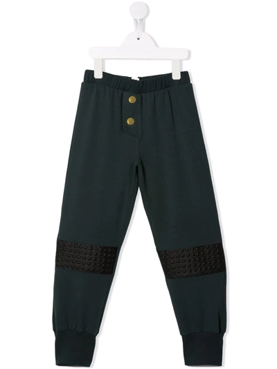 Wauw Capow By Bangbang Kids' Hero Track Trousers In Green