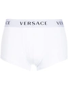 VERSACE LOGO-WAISTBAND BOXERS