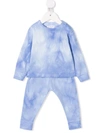 Studio Clay Benji Tie-dye Tracksuit In Blue