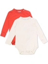 Studio Clay Two-pack Sweet Dreams Long-sleeved Bodies In Neutrals