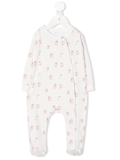 Studio Clay Babies' Day Dreamer Pajamas In White