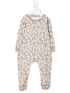 Studio Clay Bean-print Pajamas In Grey