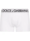 Dolce & Gabbana Two-way-stretch Cotton Jersey Regular-fit Boxers In White