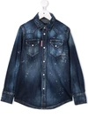 DSQUARED2 DENIM LONG-SLEEVE SHIRT