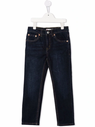 Levi's Kids' Skinny-cut Denim Jeans In Blue