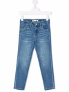Levi's Mid-rise Skinny Jeans In Blue
