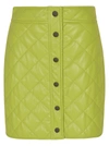 MSGM QUILTED SHORT SKIRT,3141MDD2321761636 36