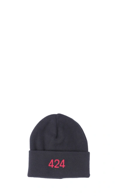 Fourtwofour On Fairfax Hat In Black