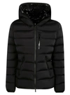 Moncler Herbe Down Puffer Jacket In Black