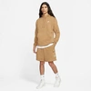 Nike Men's Sportswear Club Fleece Cargo Shorts In Dark Driftwood/dark Driftwood/white