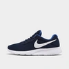 Nike Men's Tanjun Casual Shoes In Midnight Navy/white/game Royal