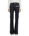 Lanvin Logo-print Straight-leg Jeans In Navy