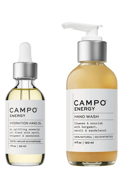 Campo Aromatherapy Hydration Hand Oil & Hand Wash Set In Energy