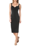 Dress The Population Sloane Sleeveless Sheath Dress In Black