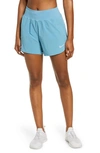 Nike Eclipse Running Shorts In Cerulean/ Reflective