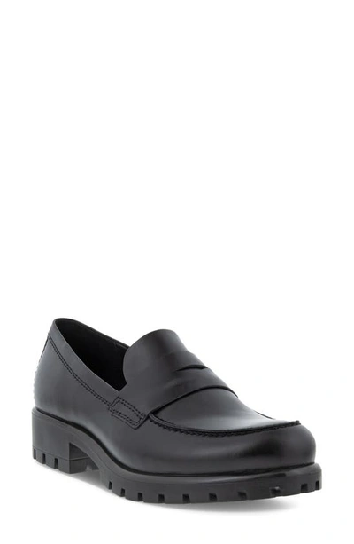 Ecco Modtray Penny Loafer In Black