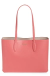 Kate Spade All Day Large Leather Tote In Peach Melba