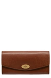 MULBERRY DARLEY CONTINENTAL LEATHER WALLET,RL4612/346G110
