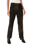 FREE PEOPLE REESE PITCHED STRAIGHT LEG CORDUROY PANTS,OB1323879
