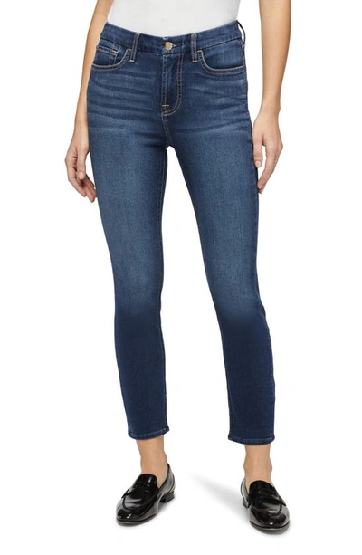 Jen7 Core Ankle Skinny Jeans In Classic Medium Blue
