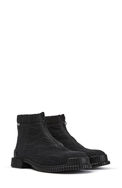 Camper Pix Ankle Chelsea Boots In Black