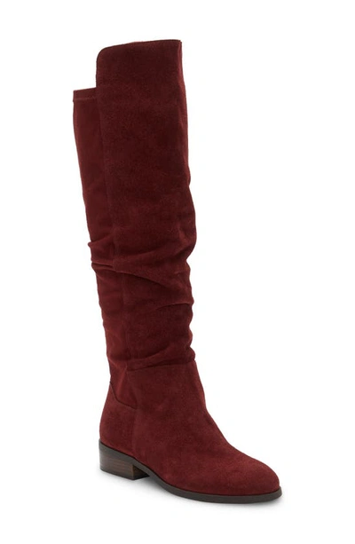 Lucky Brand Women's Calypso Wide-calf Crop Over-the-knee Boots Women's Shoes In Andorra