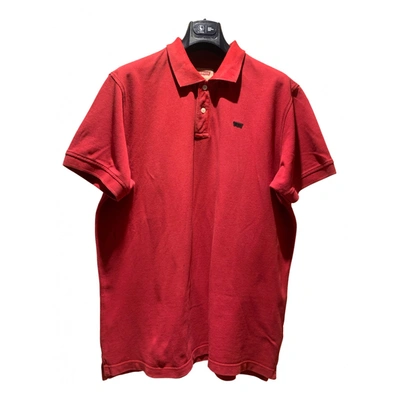 Pre-owned Levi's Polo Shirt In Red