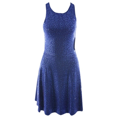 Pre-owned Philipp Plein Dress In Blue