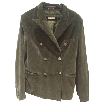 Pre-owned Alessi Green Cotton Jacket