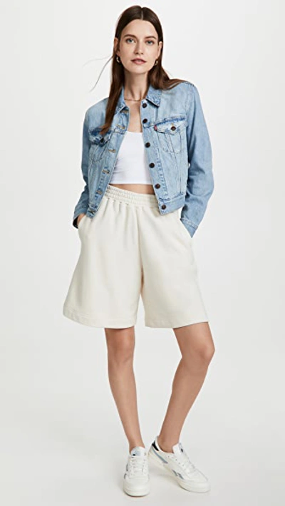 Levi's Blue Ex-boyfriend Trucker Denim Jacket