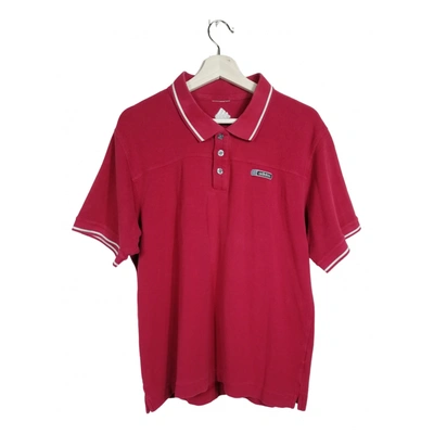 Pre-owned Adidas Originals Polo Shirt In Burgundy