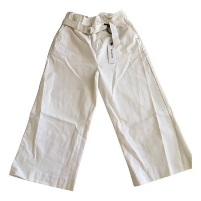 Pre-owned Tomorrow Large Pants In Ecru