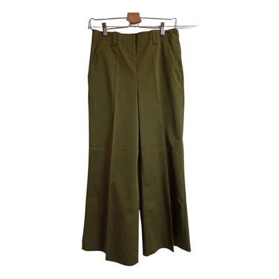 Pre-owned Maliparmi Large Pants In Green