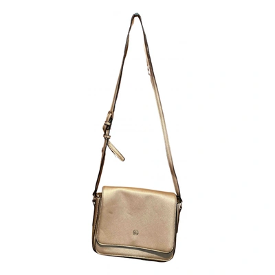Pre-owned Roccobarocco Crossbody Bag In Gold