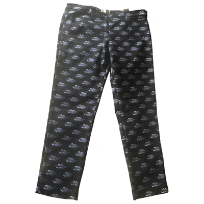 Pre-owned Bimba Y Lola Straight Pants In Multicolour